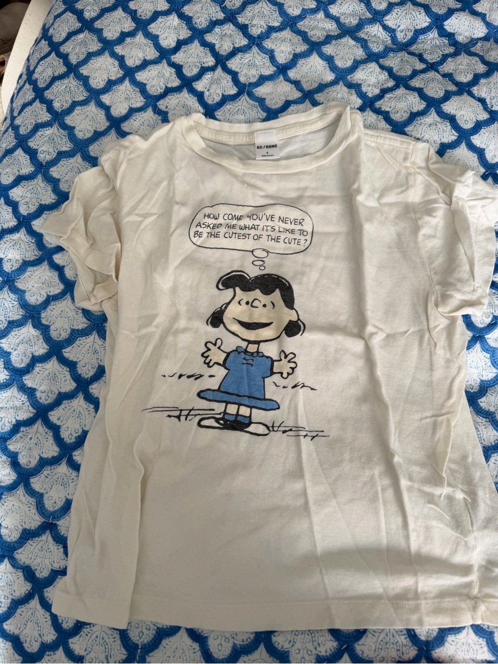Redone peanuts edition tee